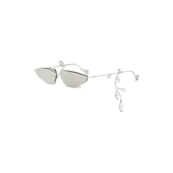 Fenty - Side-Eye Sunglasses - Silver - Sunglasses - Rihanna Official - Fenty Eyewear - Avvenice