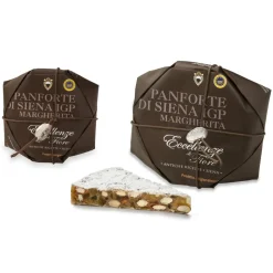 Fiore - Panforte of Siena since 1827 - Panforte of Siena I.G.P. Margherita - Excellences of Fiore - Hand Wrapped - 227 g - Avvenice