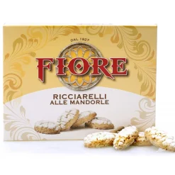 Fiore - Panforte of Siena since 1827 - Traditional Ricciarelli of Siena with Almonds - Pastry - Box - 145 g - Avvenice