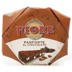 Fiore - Panforte of Siena since 1827 - Panforte of Siena with Chocolate - Panforte - Hand Wrapped - 227 g - Avvenice