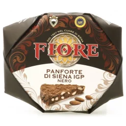 Fiore - Panforte of Siena since 1827 - Panforte of Siena I.G.P. Black - Panforte - Hand Wrapped - 227 g - Avvenice