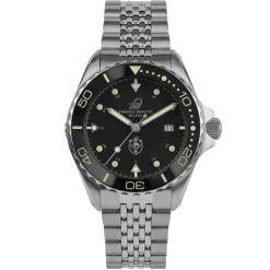 Franchi Menotti - FM02 Collection - Black - Watch - Handmade in Italy - High Quality Luxury - Avvenice