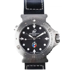 Franchi Menotti - FM01 Collection - Black - Watch - Handmade in Italy - High Quality Luxury - Avvenice