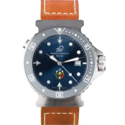 Franchi Menotti - FM01 Collection - Silver Blue - Watch - Handmade in Italy - High Quality Luxury - Avvenice