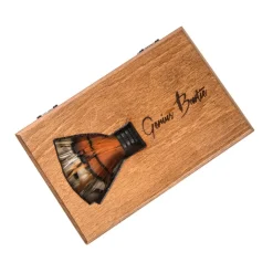 Genius Bowtie - Aristotele - Brown Green - Suede Leather Bow Tie with Feathers - Luxury High Quality Bow Tie - Avvenice