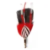Genius Bowtie - Newton - Black - Real Feathers Pin - Luxury High Quality Pin - Avvenice