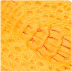 Gian Ferrente - Est. 1982 - Classic Bi-Fold Leather Wallet in Caiman Hornback - Yellow - Luxury High Quality - Avvenice