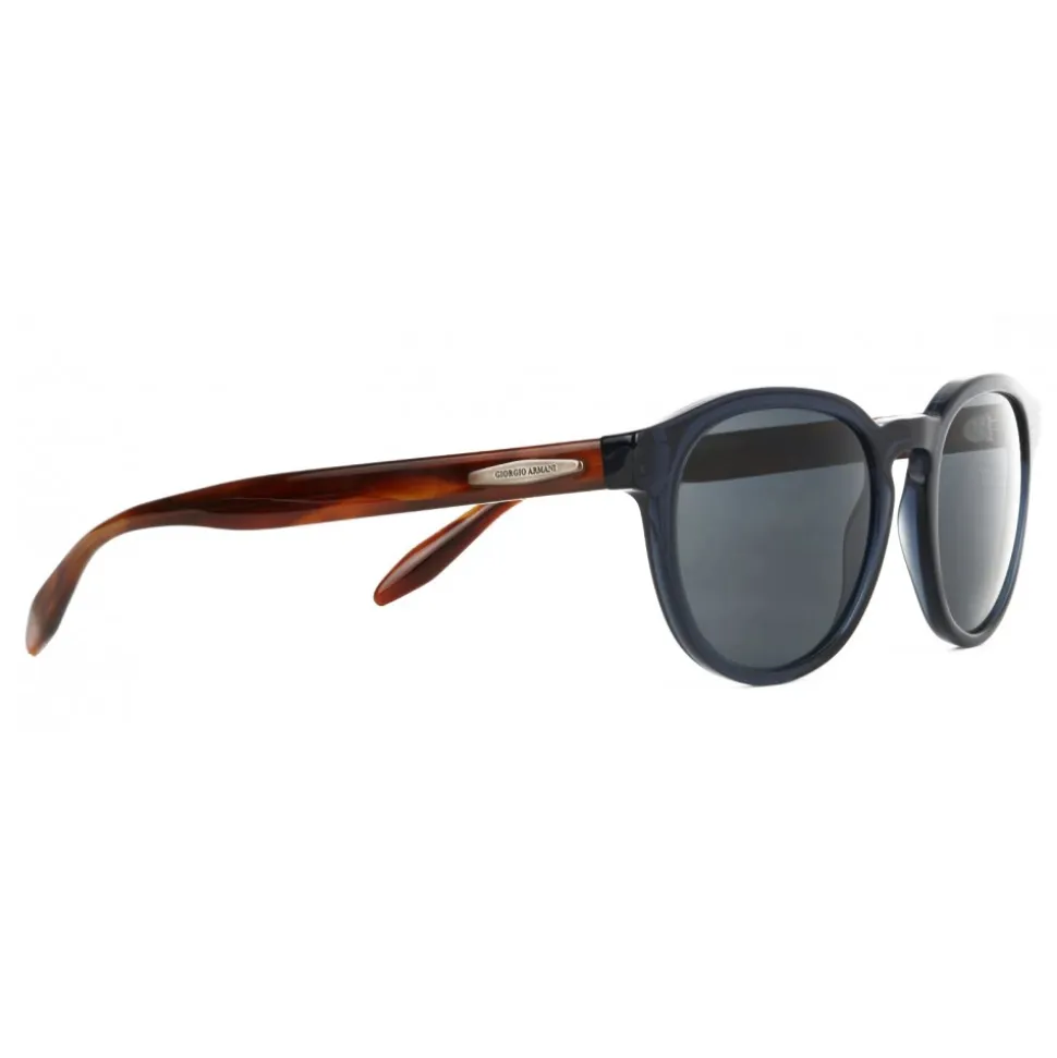 Giorgio Armani - Bi Color Retrò - Sunglasses with Bi Color Frame - Blue - Giorgio Armani Eyewear - Avvenice