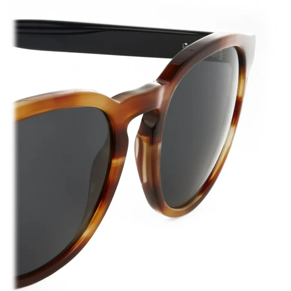 Giorgio Armani - Bi Color Retrò - Sunglasses with Bi Color Frame - Brown - Giorgio Armani Eyewear - Avvenice