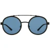Giorgio Armani - Catwalk - Catwalk Sunglasses with Round Lenses - Black - Sunglasses - Giorgio Armani Eyewear - Avvenice