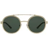 Giorgio Armani - Catwalk - Catwalk Sunglasses with Round Lenses - Gold - Sunglasses - Giorgio Armani Eyewear - Avvenice