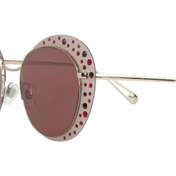 Giorgio Armani - Crystal Catwalk - Sunglasses with Open Lenses - Ancient Rose - Sunglasses - Giorgio Armani Eyewear - Avvenice