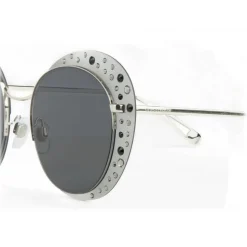 Giorgio Armani - Crystal Catwalk - Sunglasses with Open Lenses - Silver - Sunglasses - Giorgio Armani Eyewear - Avvenice