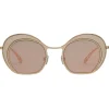 Giorgio Armani - Double Circle - Sunglasses with Double Circle Frame - Grey - Sunglasses - Giorgio Armani Eyewear - Avvenice