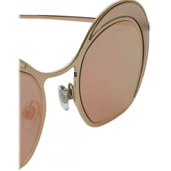 Giorgio Armani - Double Circle - Sunglasses with Double Circle Frame - Grey - Sunglasses - Giorgio Armani Eyewear - Avvenice