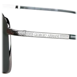 Giorgio Armani - Essential - Sunglasses with Metal Frame - Grey - Sunglasses - Giorgio Armani Eyewear - Avvenice