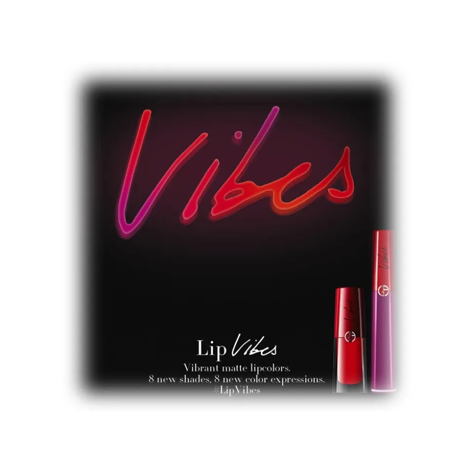 Giorgio Armani - Lip Magnet Liquid Lipstick - Long Lasting Matte Liquid Lipstick in a Sophisticated Range of Reds - Avvenice