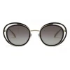 Giorgio Armani - Open Lenses Round Frame Sunglasses - Grey - Sunglasses - Giorgio Armani Eyewear - Avvenice