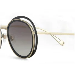 Giorgio Armani - Open Lenses Round Frame Sunglasses - Grey - Sunglasses - Giorgio Armani Eyewear - Avvenice