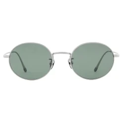 Giorgio Armani - Oval Sunglasses - Gray - Sunglasses - Giorgio Armani Eyewear - Avvenice