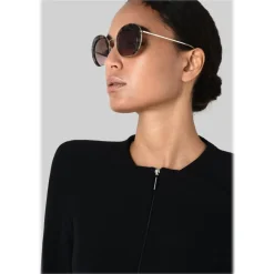 Giorgio Armani - Retrò - Metal Sunglasses with Fantasy Lenses - Rose - Sunglasses - Giorgio Armani Eyewear - Avvenice