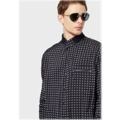 Giorgio Armani - Round Sunglasses - Grey - Sunglasses - Giorgio Armani Eyewear - Avvenice