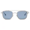Giorgio Armani - Square Frame Sunglasses - Runway - Blue - Sunglasses - Giorgio Armani Eyewear - Avvenice