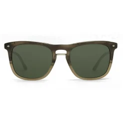 Giorgio Armani - Square Striped Frame Sunglasses - Grey - Sunglasses - Giorgio Armani Eyewear - Avvenice