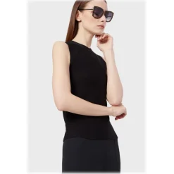 Giorgio Armani - Squared Sunglasses - Dark Brown - Sunglasses - Giorgio Armani Eyewear - Avvenice
