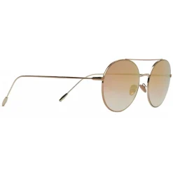 Giorgio Armani - Sunglasses with Round Metal Frame - Pink - Sunglasses - Giorgio Armani Eyewear - Avvenice
