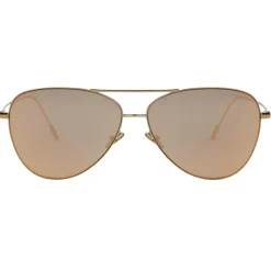 Giorgio Armani - Sunglasses with 18K Gold Plating - Gold - Sunglasses - Giorgio Armani Eyewear - Avvenice