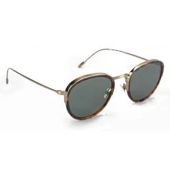 Giorgio Armani - Tech - Metal Sunglasses in Metal and Acetate - Brown - Sunglasses - Giorgio Armani Eyewear - Avvenice
