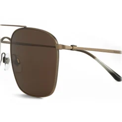 Giorgio Armani - Timeless - Sunglasses with Metal Frame - Brown - Sunglasses - Giorgio Armani Eyewear - Avvenice