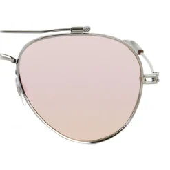 Givenchy - Aviator Sunglasses with Metal Frame with Ruthenium Finish - Sunglasses - Givenchy Eyewear - Avvenice