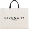 Givenchy - Beige and Black Medium Canvas G-Tote - Givenchy Exclusive Luxury Collection - Avvenice