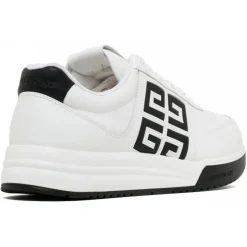 Givenchy - Black and White 4G Sneakers - Givenchy Exclusive Luxury Collection - Avvenice
