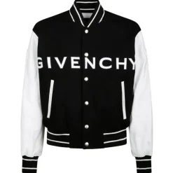 Givenchy - Black and White Bomber Jacket - Givenchy Exclusive Luxury Collection - Avvenice