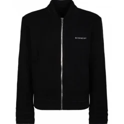 Givenchy - Black Bomber Jacket - Givenchy Exclusive Luxury Collection - Avvenice