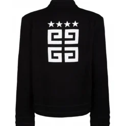 Givenchy - Black Bomber Jacket - Givenchy Exclusive Luxury Collection - Avvenice