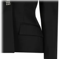 Givenchy - Black 4G Blazer - Givenchy Exclusive Luxury Collection - Avvenice