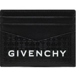 Givenchy - Black 4G Card Holder - Givenchy Exclusive Luxury Collection - Avvenice