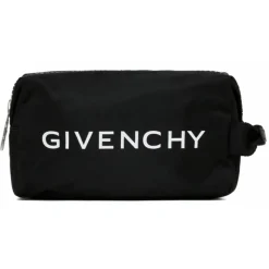 Givenchy - Black G-Zip Toilet Pouch - Givenchy Exclusive Luxury Collection - Avvenice