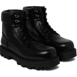 Givenchy - Black Leather Workboots - Givenchy Exclusive Luxury Collection - Avvenice