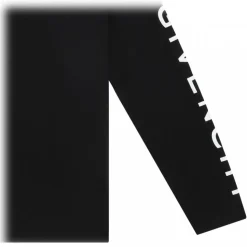 Givenchy - Black Long-Sleeved Logo T-Shirt - Givenchy Exclusive Luxury Collection - Avvenice
