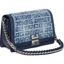 Givenchy - 4G Multicarry Medium Denim Bag - Givenchy Exclusive Luxury Collection - Avvenice