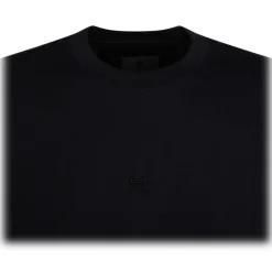 Givenchy - 4G-Embroidered Cotton T-Shirt - Givenchy Exclusive Luxury Collection - Avvenice