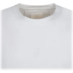 Givenchy - 4G-Embroidered Cotton T-Shirt - Givenchy Exclusive Luxury Collection - Avvenice