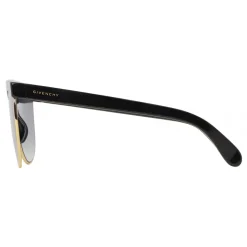 Givenchy - GV Squared Oversized Sunglasses in Acetate and Metal - Gray - Sunglasses - Givenchy Eyewear - Avvenice