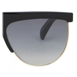 Givenchy - GV Squared Oversized Sunglasses in Acetate and Metal - Gray - Sunglasses - Givenchy Eyewear - Avvenice
