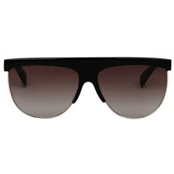 Givenchy - GV Squared Oversized Sunglasses in Acetate and Metal - Black - Sunglasses - Givenchy Eyewear - Avvenice